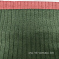 brushed rib fabric dyed knitted textile fabric